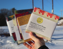 Load image into Gallery viewer, Beeswax Food Wraps