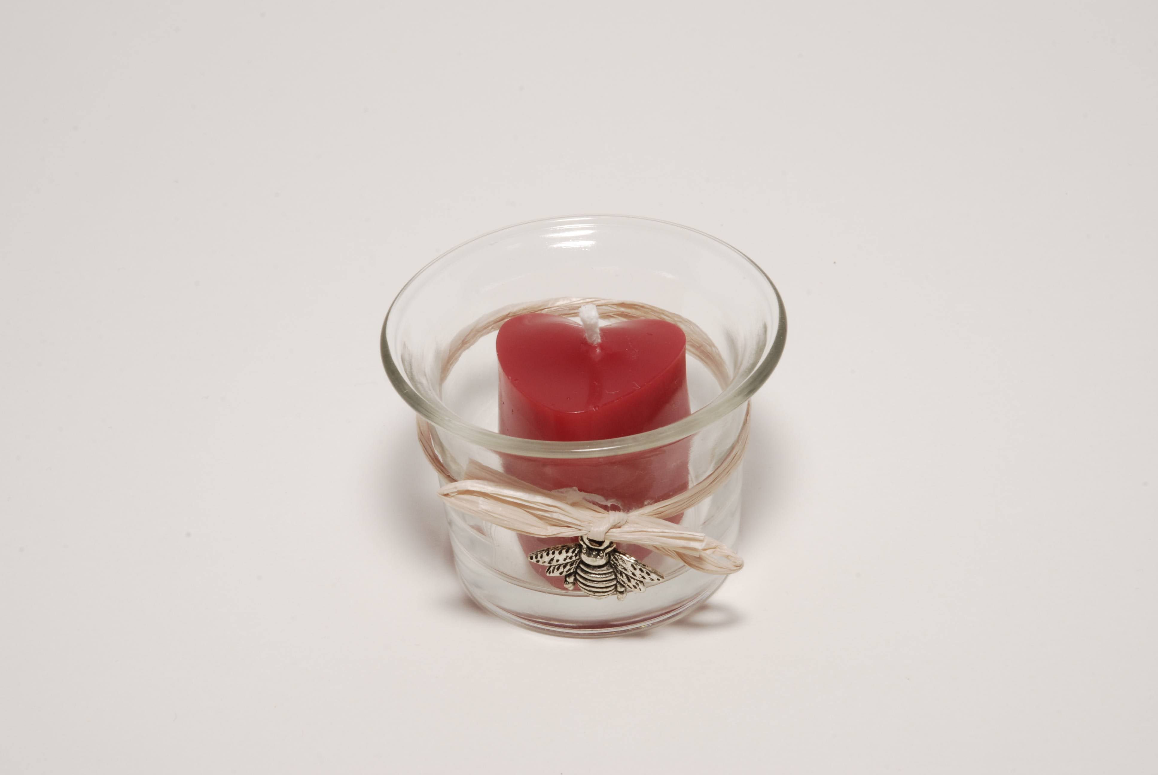 Heart Votive Candle Lexington Bee Company