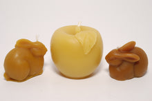Load image into Gallery viewer, Beeswax Honey Bunny Candles