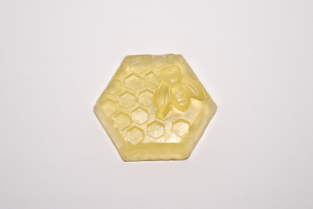 Hexagonal Lemon and Honey Soap