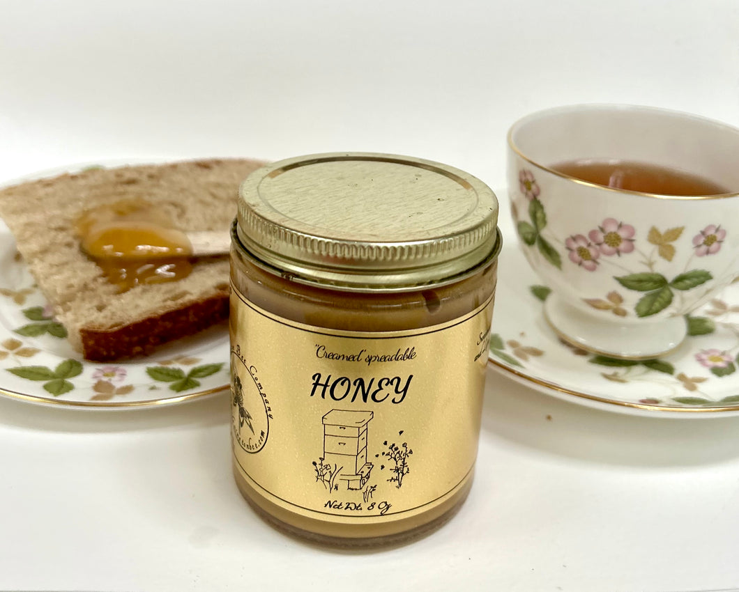 8 oz Creamed Honey - Pick Up Or In-Person Purchase Only!