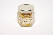 Load image into Gallery viewer, Recycled Honey Jar Beeswax Candles
