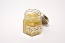 Load image into Gallery viewer, Recycled Honey Jar Beeswax Candles
